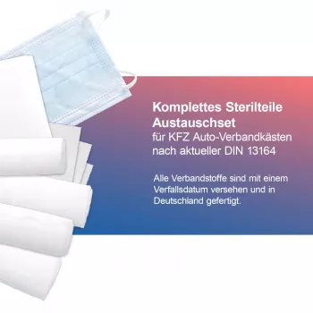 First Aid Only DIN 13164 elsősegély utántöltő készlet 1 készlet