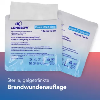 First Aid Only égési kötszer P-91400 00 átlátszó 10 darab