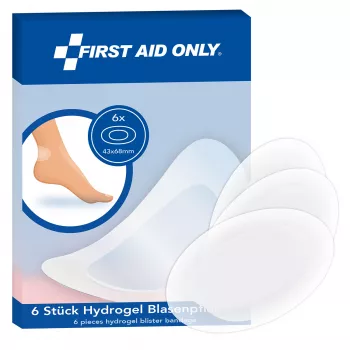 First Aid Only hólyagragtapasz P-10070 átlátszó 6,8 x 4,3 cm 6 darab