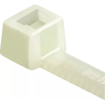 HellermannTyton T80I-PA66-NA-C1 átlátszó kábelkötöző, 300 x 4,7 mm, 100 darab