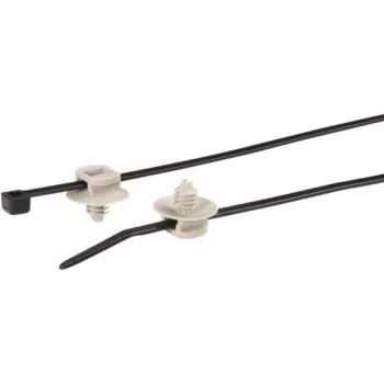 HellermannTyton T30RFT5 kábelkötöző - poliamid 6.6 - fekete - 150 mm - 135 N