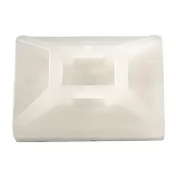 HellermannTyton MB4CA fehér kábelkapocs 100 darab (MB4CA-PA66-NA-C1)