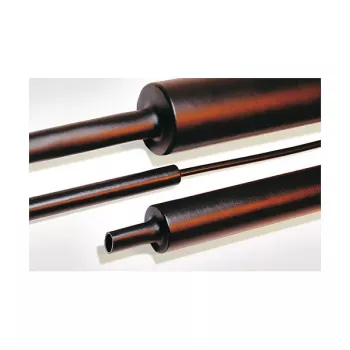 HellermannTyton poliolefinből készült, sugárzással térhálósított zsugorcső, 12/3 mm, fekete, 1 m (TREDUX-MA47-12/3 PO-X BK 6)