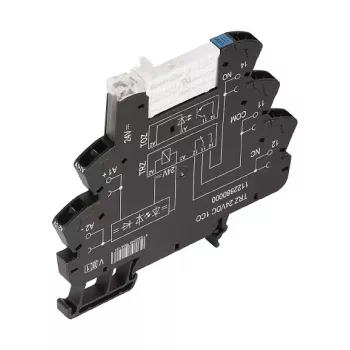 Weidmüller TRZ 24VDC 1CO relé csatoló, 24 V DC, 6 A