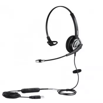 ALLNET 8805-8.1MS - headset - fejpántos - iroda/kontaktközpont - fekete - monó - vezetékes