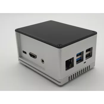 ALLNET Rock Pi alumínium tok ecoPI PRO HP ezüst (RockPi_GH_PROHP_SV)