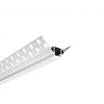 SYNERGY21 LED U-profil 200cm ALU070-R gipszkarton sarokprofil
