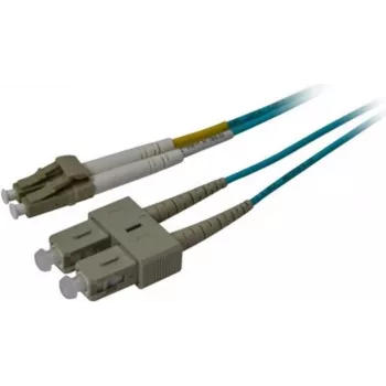 Synergy 21 10m OM3 LC-SC duplex optikai patch kábel – aqua