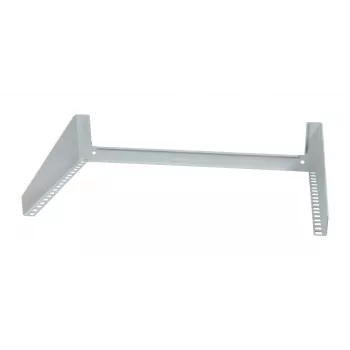 ALLNET SMW Series 19 inch Wall Mount Enclosure 4U 276mm Depth Light Grey (RAL 7035) with Safety Glass Door