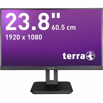 WORTMANN AG TERRA LCD/LED 2448W PV V4 fekete HDMI/DP/USB-C GREENLINE PLUS