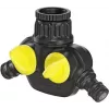 Kärcher 45° könyökcsatlakozó 1/2 inch Rain System rendszerhez - fekete/sárga (2.645-199.0)