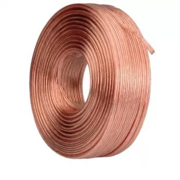 VALUE Secomp VALUE hangszórókábel 100 m - csupasz vezető csupasz vezetőhöz - 2x0,75 mm² - átlátszó