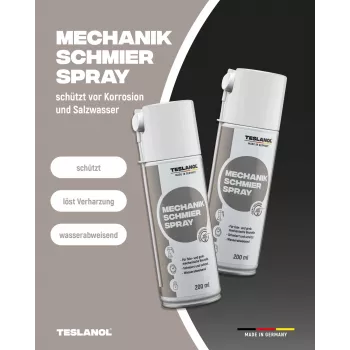 Teslanol mechanikai kenőspray 200ml