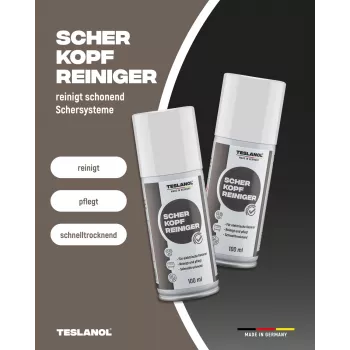 Teslanol borotvafej-tisztító spray 200 ml