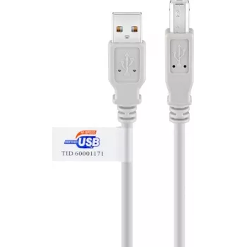 Goobay USB 2.0 kábel 2m szürke