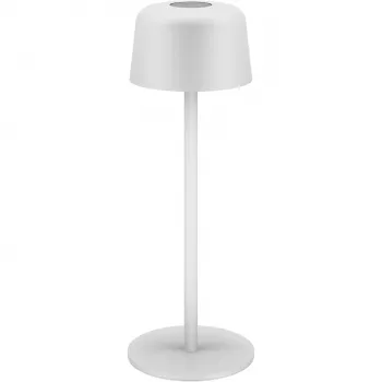 GOOBAY Wireless LED asztali lámpa, S méret, 25 cm, fehér