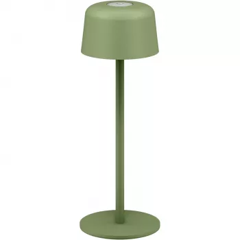 Goobay vezeték nélküli LED asztali lámpa, S méret, 25 cm, zöld