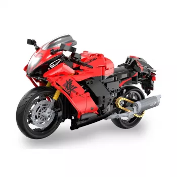 JAMARA CaDA Suzuki Hayabusa 1:6 piros építőkocka-készlet