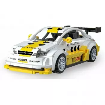 Jamara CaDA Opel Astra V8 Coupe 1:24 fehér építőkocka-készlet (212 darab)