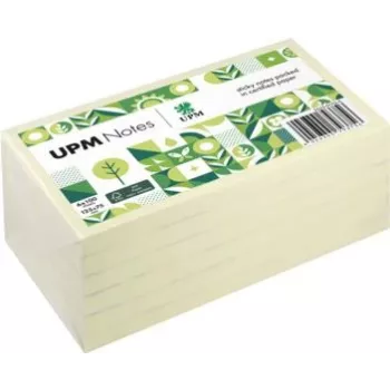 UPM Notes öntapadós jegyzet 125x75mm 6 tömb sárga (5655-01PG-6)