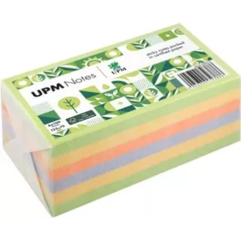 UPM Notes öntapadós jegyzet 5855-76PG-6 Spring Sticky Notes 125x75mm 100 lap 6 tömb vegyes színek