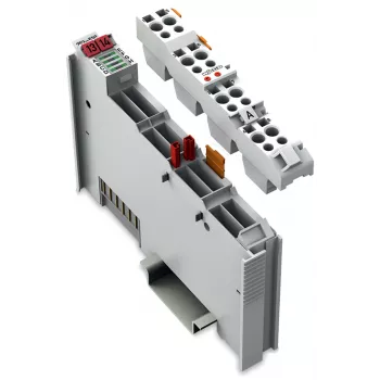 WAGO 753-530 digitális kimeneti modul, 8 csatornás, 24 VDC, 0,5 A, PNP, CAGE CLAMP, DIN-sín