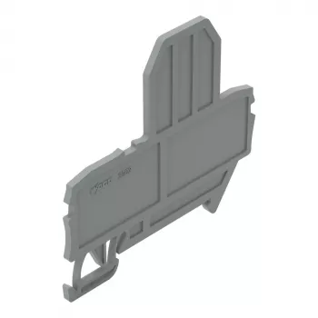 WAGO 2002-991 zárólemez, szürke, 2 mm, 67 mm, 57,2 mm, TOPJOB S
