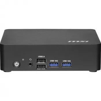MSI Cubi NUC TWG S-007AT mini PC, Intel Core i5-10210U, 8GB DDR4, 128GB SSD, Windows 11 Pro, fekete