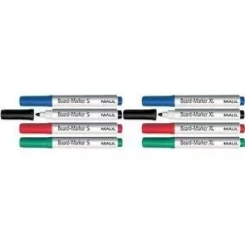MAUL Hebel XL whiteboard marker - finom hegy - vegyes színek - 4 darabos csomag