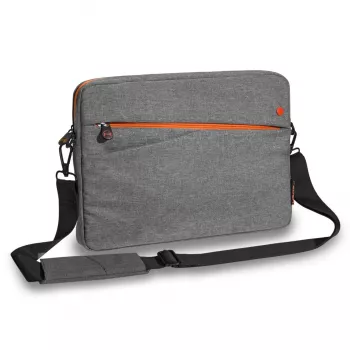 PEDEA Fashion szürke/narancssárga tablettok Samsung Galaxy Tab S9+ / Galaxy Tab S7-hez