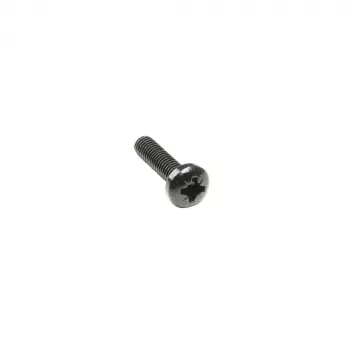 Adam Hall 5416 BLK Phillips lencsefejű gépi csavar M6x20 mm fekete