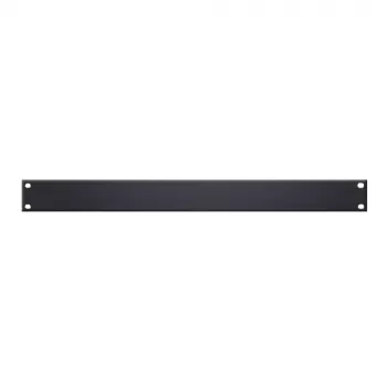 Adam Hall 87221 STL 19 inch 1U vak rackpanel acél fekete 1,5 mm