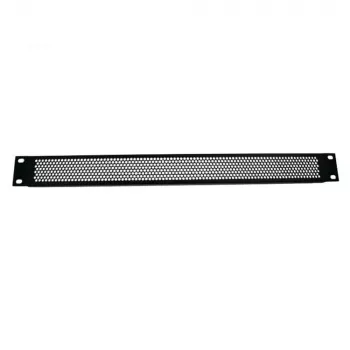Adam Hall 87221 VR 19 inch 1U szellőzőpanel kerek lyukakkal - fekete