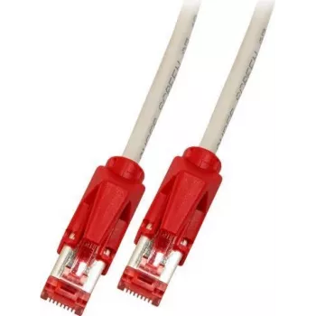 EFB-Elektronik RJ45 patchkábel Cat.6 S/FTP LSZH Draka UC900 TM21 piros crossover szürke 10m