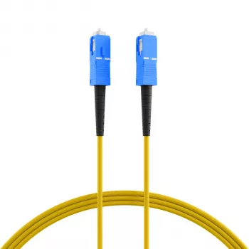 EFB-Elektronik Simplex optikai patch kábel SC-SC G657.A2 5m 3,0mm sárga 9/125µm