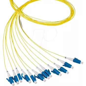 EFB Electronics optikai pigtail LC 50/125 µm OM5, lime zöld, 2 m