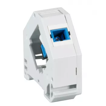 EFB DIN sín adapter LC/APC egymódusú, 2 port