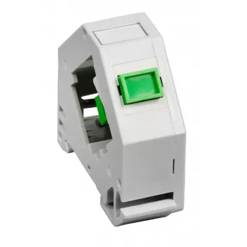 EFB Elektronik DIN sín adapter SC/APC egymódusú, 1 port
