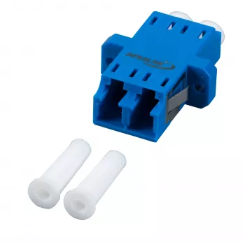 EFB Elektronik LC-duplex OM3 műanyag vízszínű ház egyrészes SC-simplex csatlakozó