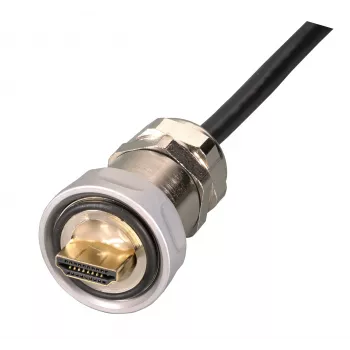 EFB IP67 kábeltömszelence, M25, HDMI Type-A dugó HDMI Type-A dugóra, 1,0 m
