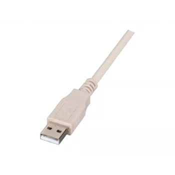 EFB IP67 USB 2.0 kábeltömszelence M20, USB Type-A dugó USB Type-A dugóra, 1,0 m, ezüst/fekete