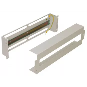 EFB-Elektronik 19 inch 3U áramelosztó / megszakítóház, RAL 9005 mélyfekete