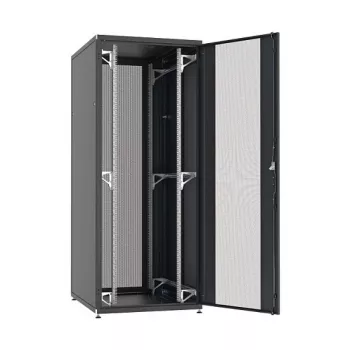 EFB Elektronik PRO 42HE szerver szekrény 800x800 mm perforált osztott ajtók RAL 9005 (PRO-4288TS.P2)