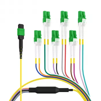 EFB Elektronik MTPF12LCAPC-3 3 m OS2 MTP 12x LC optikai breakout kábel