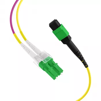EFB Elektronik MTPF12LCAPC-5 - 5 m - OS2 - MTP - 12x LC optikai breakout kábel
