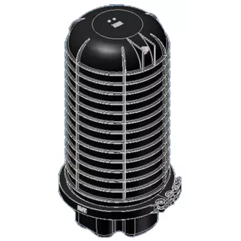 EFB Elektronik dome mufa lapos 380 mm magasság 290 x 150 mm