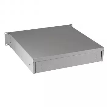 EFB Elektronik 19 inch 2U zárható billentyűzet- és dokumentumfiók RAL 7035