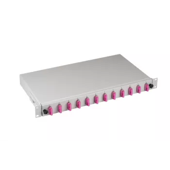 EFB Elektronik B71203L24OM4 üvegszálas hegesztődoboz SC 50/125µm OM4 kihúzható, 24 pigtail / 12 adapter