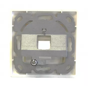 EFB Elektronik 1 portos keretkészlet keystone modulokhoz, DIN 49075, tisztafehér (RAL 9010)