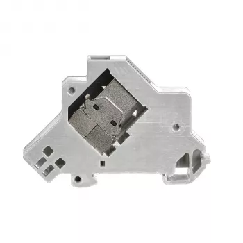 EFB Elektronik keystone modultartó 1 port, sínre szerelhető elosztódobozokhoz, műanyag, fehér (RAL 9010)